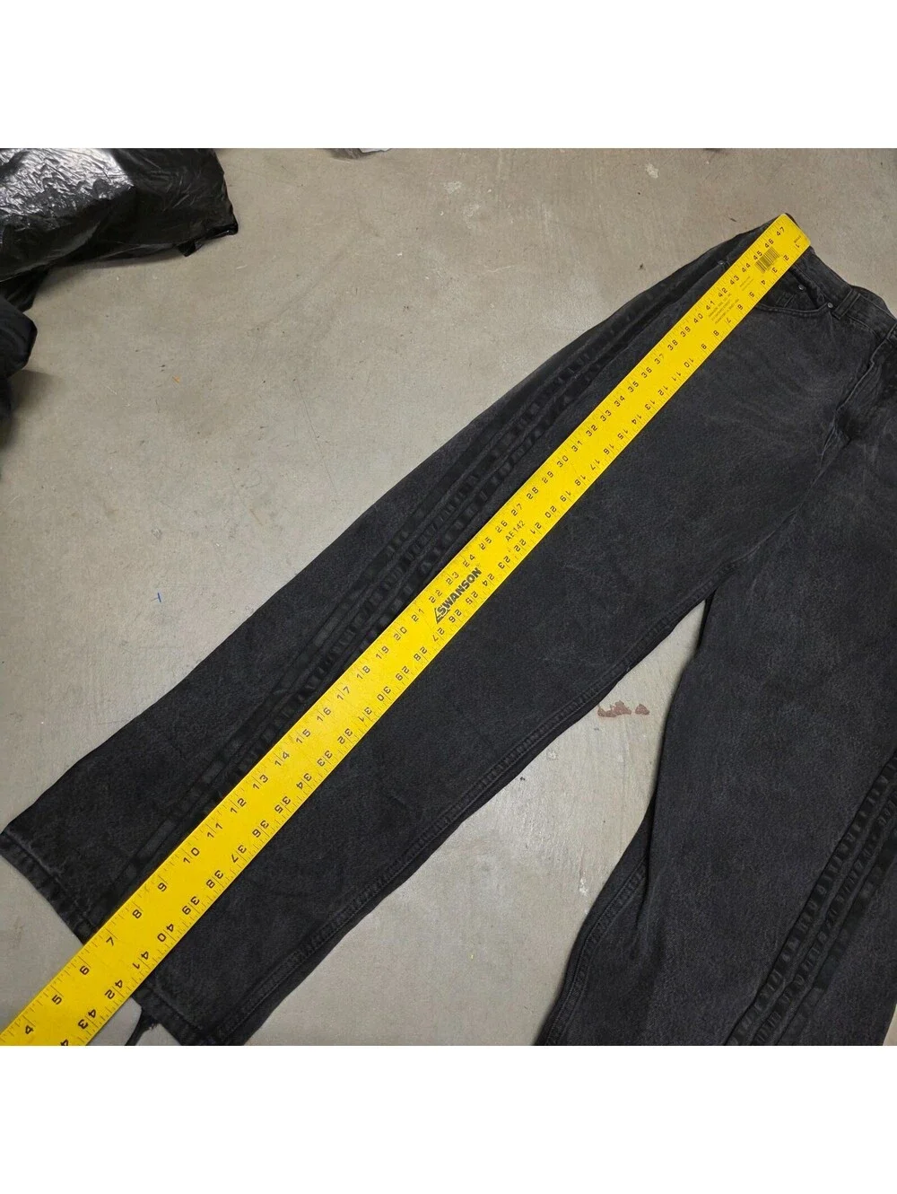 Adidas Adilenium Season 3 Loose Fit Denim Pants Jeans 31 x 31 Black Washed 3 str